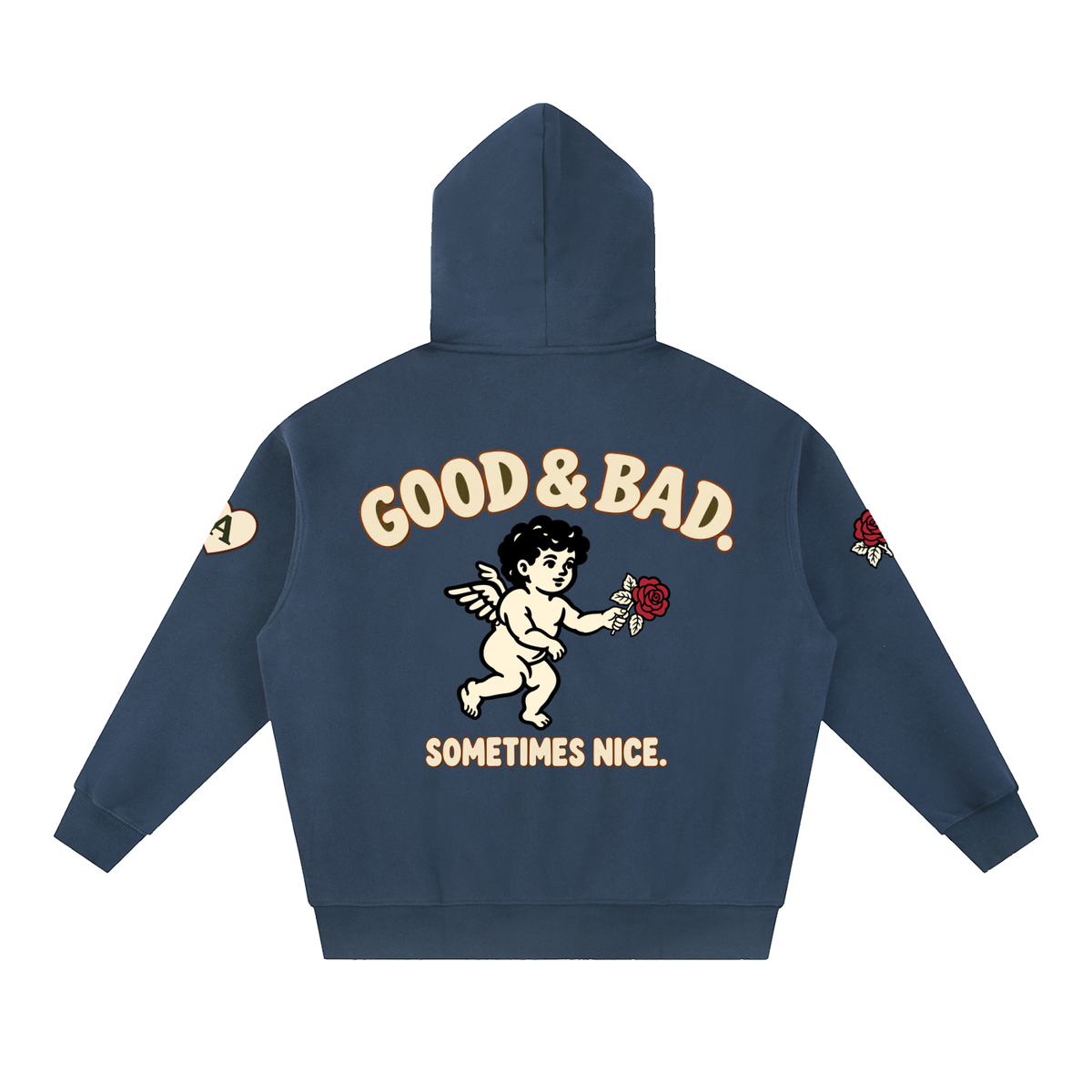 Good&Bad Zip Hoodie