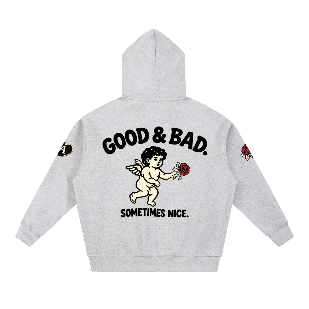 Good&Bad Zip Hoodie