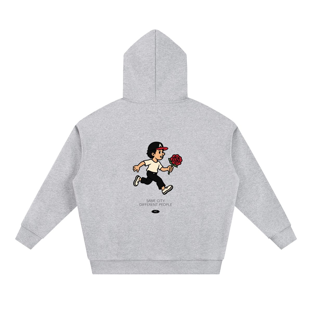 Rose Runner Hoodie — Back