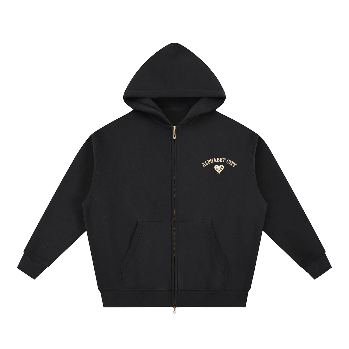 Heart Zip Hoodie