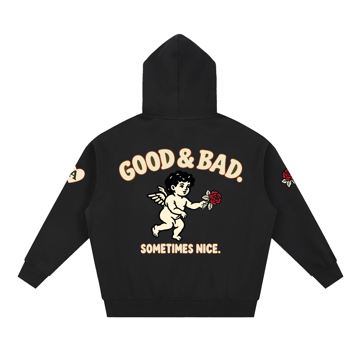 Good&Bad Zip Hoodie