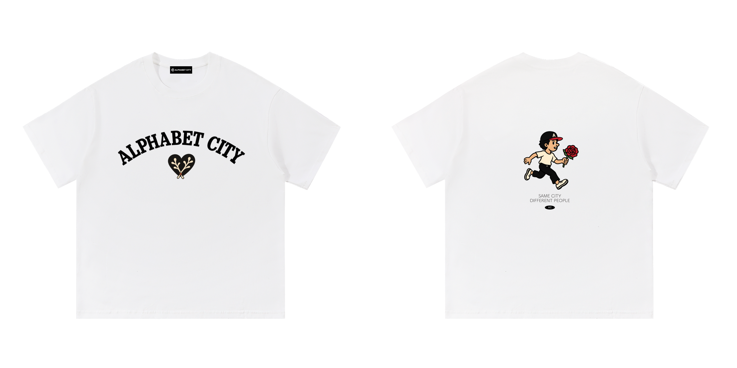 Rose Runner Tee — Front